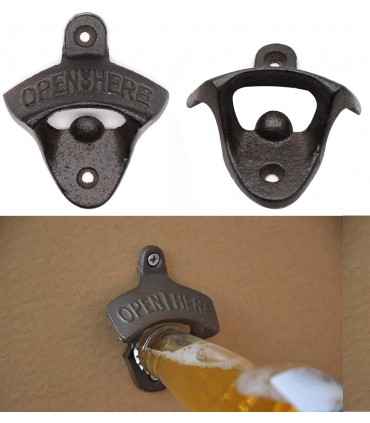 Метална отварачка за стена във винтидж стил