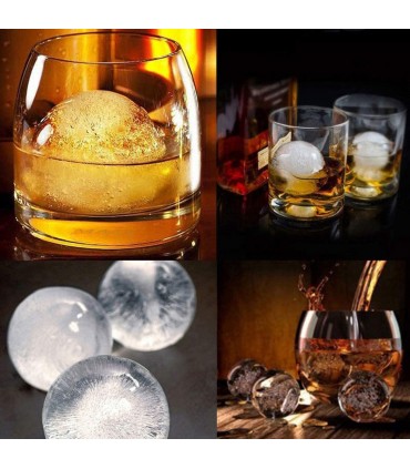 Силиконова форма за 4 бр. големи лед топки