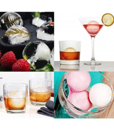 Силиконова форма за 4 бр. големи лед топки