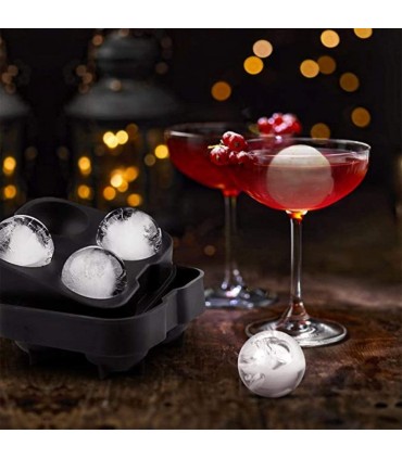 Силиконова форма за 4 бр. големи лед топки