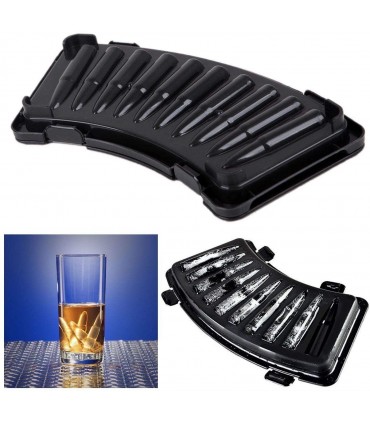 Силиконов молд за лед с форма на куршуми АК-47