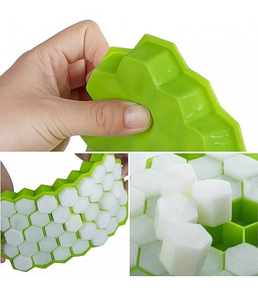 Форма за лед, силиконова пчелна пита