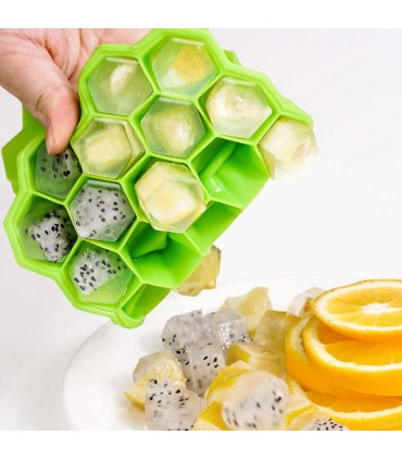 Форма за лед, силиконова пчелна пита