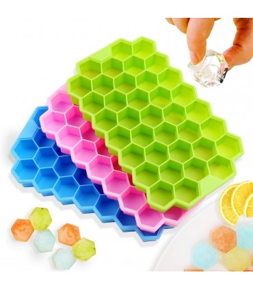 Форма за лед, силиконова пчелна пита