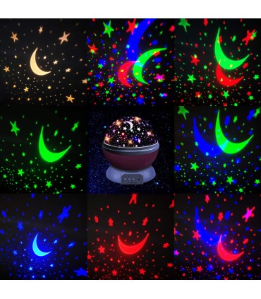 Нощна Лампа за детска стая, Звездно небе