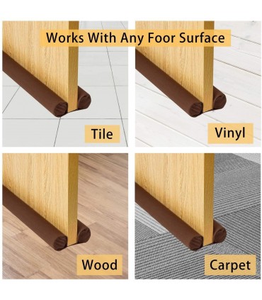 Двустранен уплътнител за врата, край с теченията