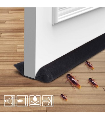 Двустранен уплътнител за врата, край с теченията