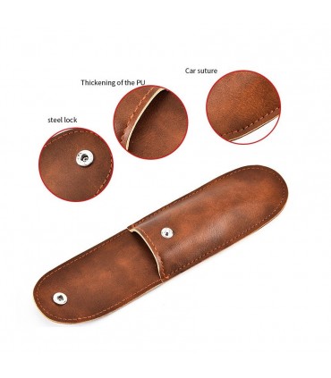 Кожено калъфче за тирбушон