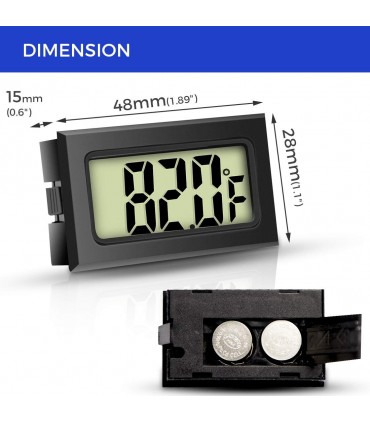 Електронен термометър с външна сонда