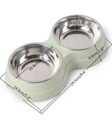 Купа за домашен любимец, двойна купичка за куче котка