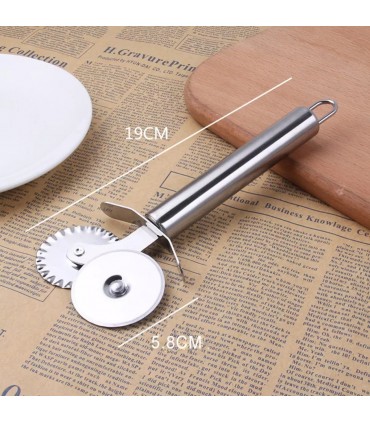 НОЖ ЗА ПИЦА С ДВЕ РОЛКИ, ПРОФЕСИОНАЛЕН