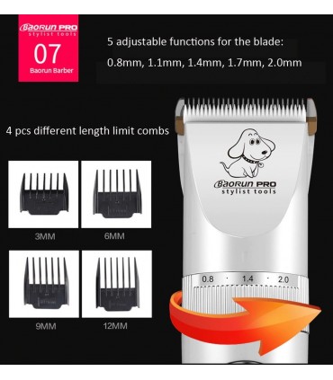 Машинка за подстригване на котки и кучета Baorun P9