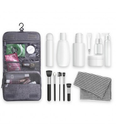Козметичен несесер за тоалетни принадлежности с кука за закачане