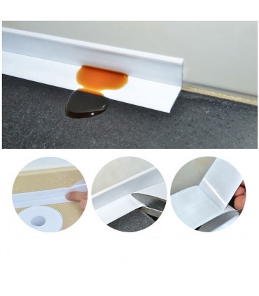 Самозалепваща уплътнителна лента за мивка, баня, вана 3.2М х 3.8СМ