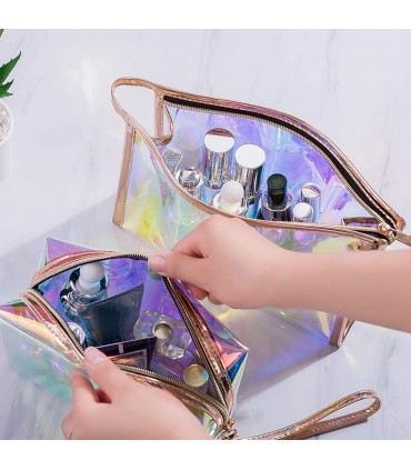 Прозрачен несесер за тоалетни принадлежности