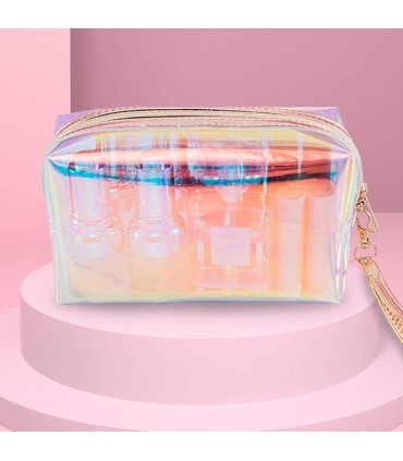 Прозрачен несесер за тоалетни принадлежности