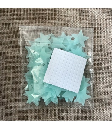 КОМПЛЕКТ СВЕТЕЩИ ЗВЕЗДИ В ТЪМНОТО 100 БРОЯ