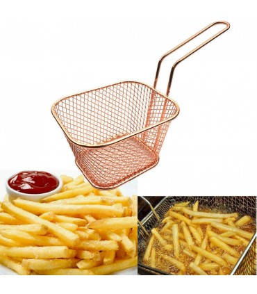 Квадратна кошничка за пържени картофи, Мини кошничка за сервиране