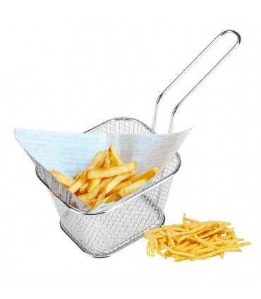 Квадратна кошничка за пържени картофи, Мини кошничка за сервиране