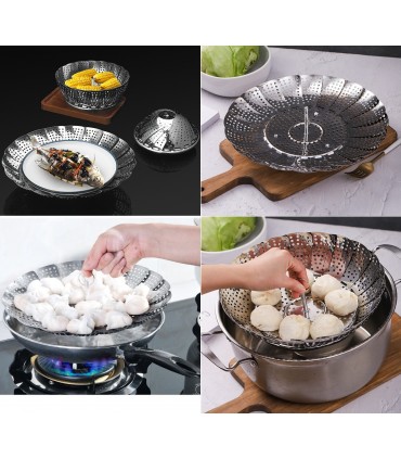 Метална съд за готвене на пара