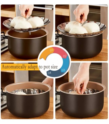 Метална съд за готвене на пара