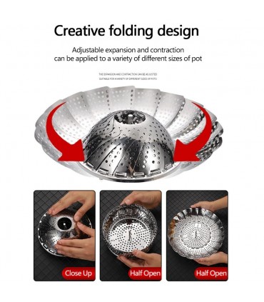 Метална съд за готвене на пара