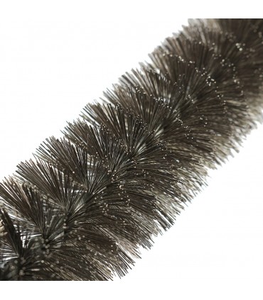 Стоманена четка с дълга дръжка за удобно почистване на скара