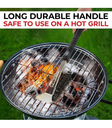 Четки за почистване на барбекю, дву и три редови