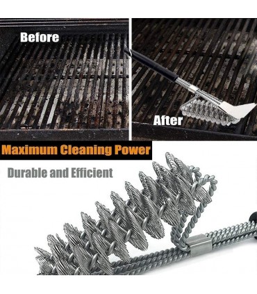 Четки за почистване на барбекю, дву и три редови