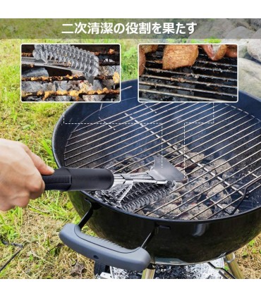 Четки за почистване на барбекю, дву и три редови