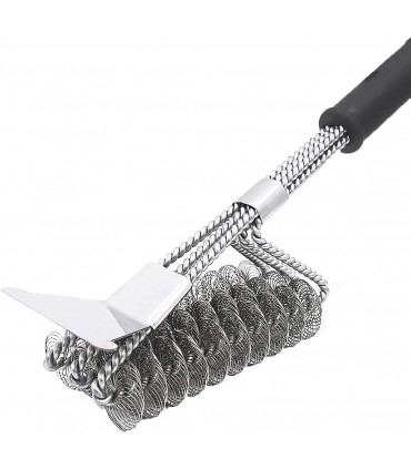 Четки за почистване на барбекю, дву и три редови