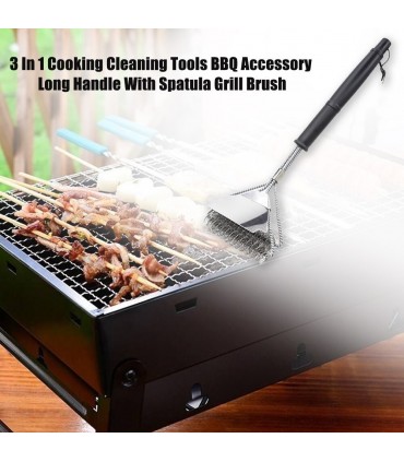 Четки за почистване на барбекю, дву и три редови