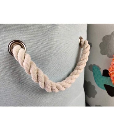 Текстилен и сгъваем кош за детски дрехи и играчки