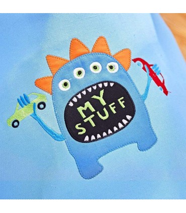 Текстилен и сгъваем кош за детски дрехи и играчки