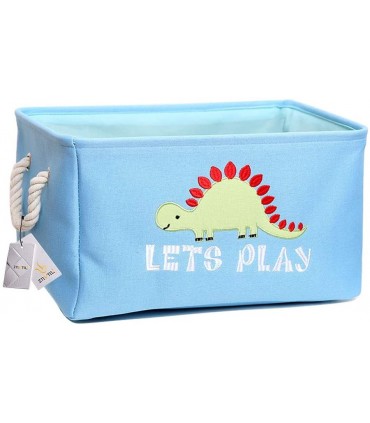 Текстилен и сгъваем кош за детски дрехи и играчки