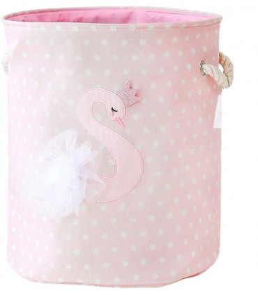 Текстилен и сгъваем кош за детски дрехи и играчки