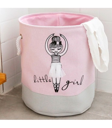 Текстилен и сгъваем кош за детски дрехи и играчки