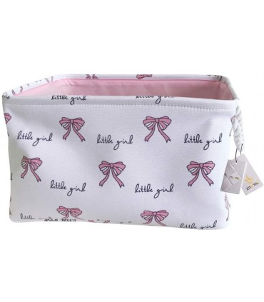 Текстилен и сгъваем кош за детски дрехи и играчки