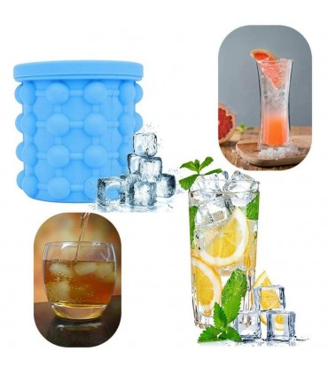 Силиконова ледарка и форма за лед ICE CUBE MAKER GENIE