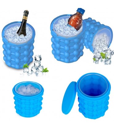 Силиконова ледарка и форма за лед ICE CUBE MAKER GENIE