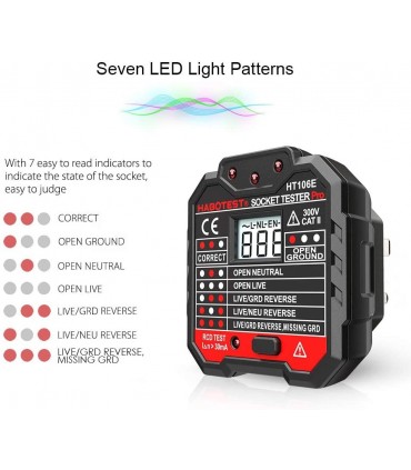 Тестер за проверка на контакти с цифров дисплей