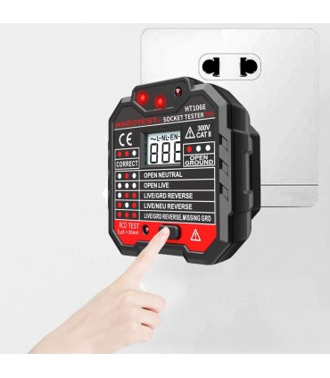 Тестер за проверка на контакти с цифров дисплей