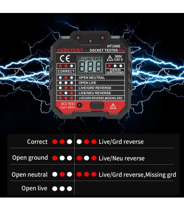 Тестер за проверка на контакти с цифров дисплей