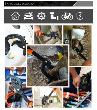 Комплект универсални гаечни ключове тип мокс, 2 броя