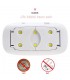 UV/LED лампа за маникюр и педикюр Sun Mini, Розова, Мощност 6 W