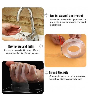 ЗДРАВО ДВОЙНОЗАЛЕПВАЩА СЕ ЛЕНТА ЗА ЗАКРЕПВАНЕ И ФИКСИРАНЕ