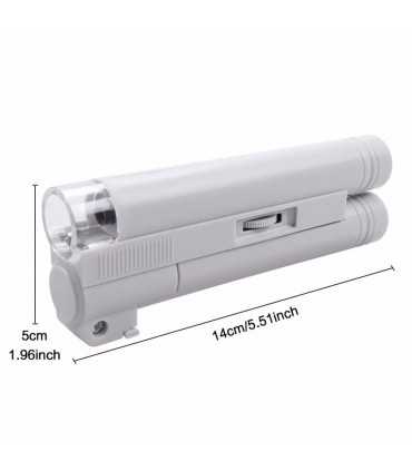 Микроскоп с увеличение 100х в джобен размер