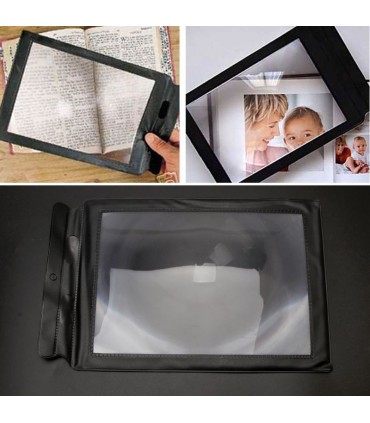Гъвкав увеличителен екран за четене на книги, А4 размер