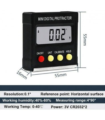 Магнитен дигитален ъгломер и нивелир