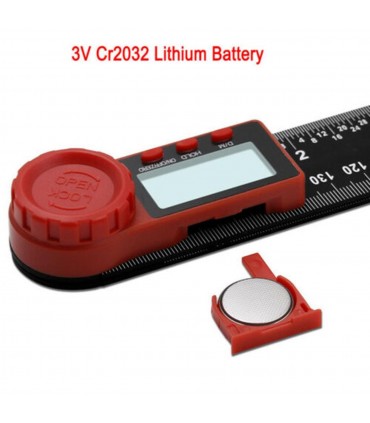 Дигитален ъгломер с голям подробен LCD екран